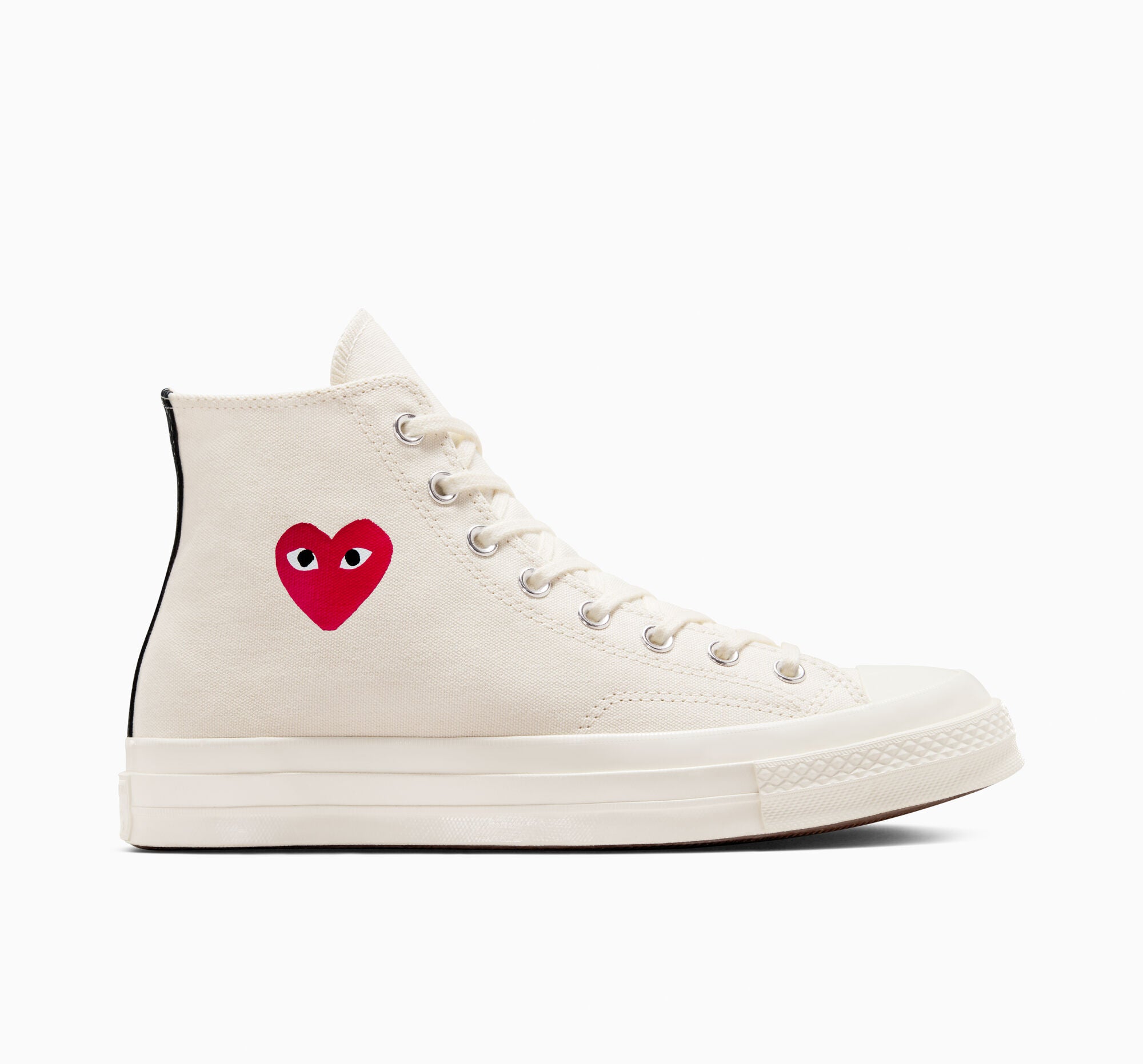 Converse X Comme des Gar?ons PLAY Chuck 70 OG Single Heart High Top